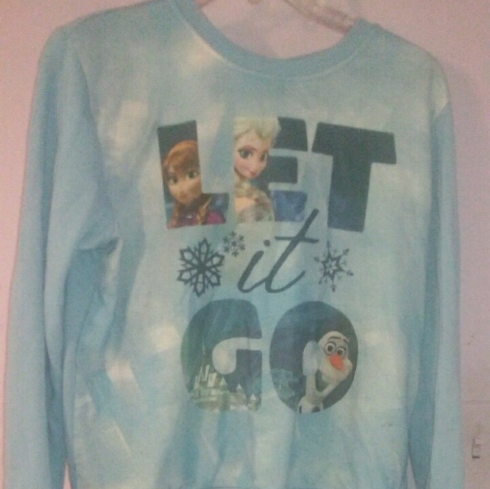 A frozen Let it go sweater